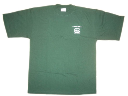 Tričko zelené - přední pohled
